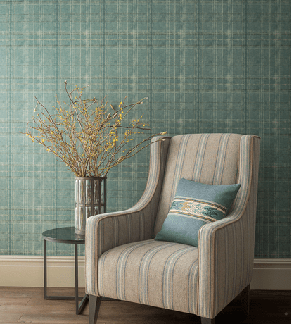 Mulberry Home Shetland Plaid Behang FG086.N102 - LAB COLOUR THE WORLD