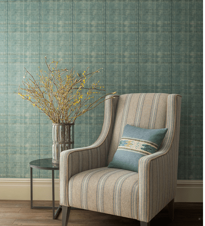 Mulberry Home Shetland Plaid Behang FG086.R106 - LAB COLOUR THE WORLD