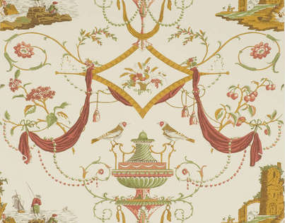Pierre Frey Bazoches Behang FP164003 - LAB COLOUR THE WORLD