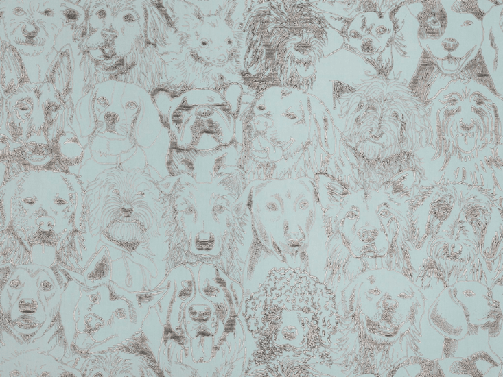 Pierre Frey Designer Dogs Behang FP804002 - LAB COLOUR THE WORLD