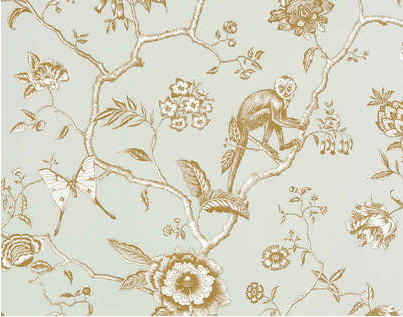 Pierre Frey Jardin De Paradis Behang FP327002 - LAB COLOUR THE WORLD