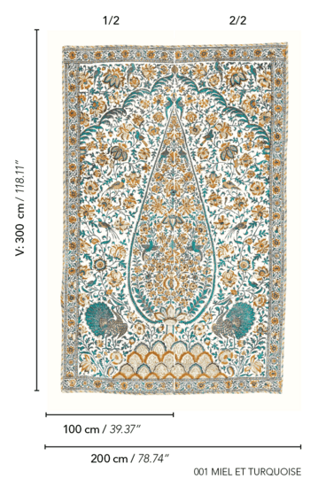Pierre Frey L Arbre Aux Oiseaux Behangpaneel BP374001 - LAB COLOUR THE WORLD