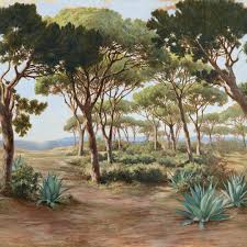 Pierre Frey L'Esterel Behangpaneel FP522001 - LAB COLOUR THE WORLD