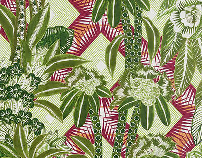 Pierre Frey Swahili Grand Behang FP538001 - LAB COLOUR THE WORLD