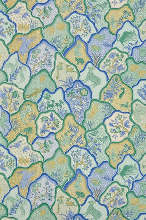 Pierre Frey Toile Des Indes Behang BP336002 - LAB COLOUR THE WORLD