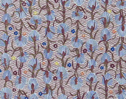 Pierre Frey Watsonia Behang FP545003 - LAB COLOUR THE WORLD