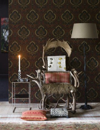Ralph Lauren Castlehead Paisley Behang PRL037/01 - LAB COLOUR THE WORLD