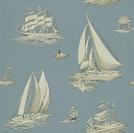 Ralph Lauren Down Easter Boats Behang PRL5024/02 - LAB COLOUR THE WORLD