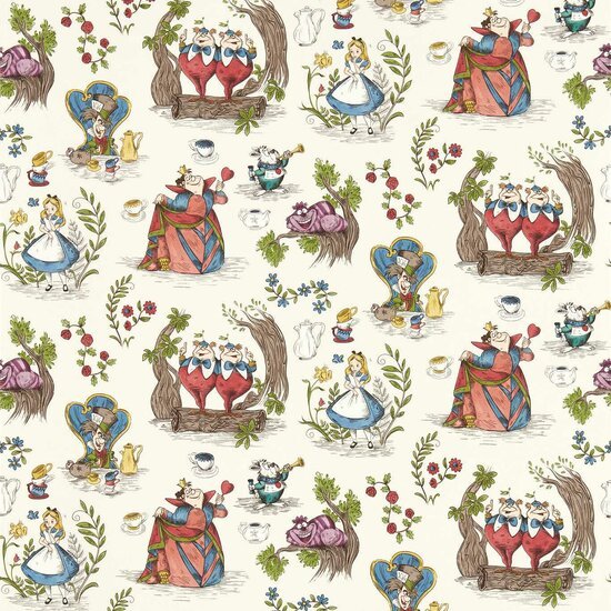 Sanderson Disney Home Alice In Wonderland Behang 217287 - LAB COLOUR THE WORLD
