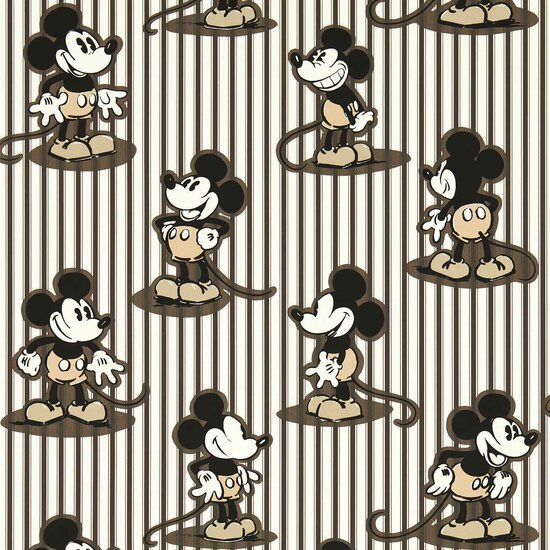 Sanderson Disney Home Mickey Stripe Behang 217272 - LAB COLOUR THE WORLD