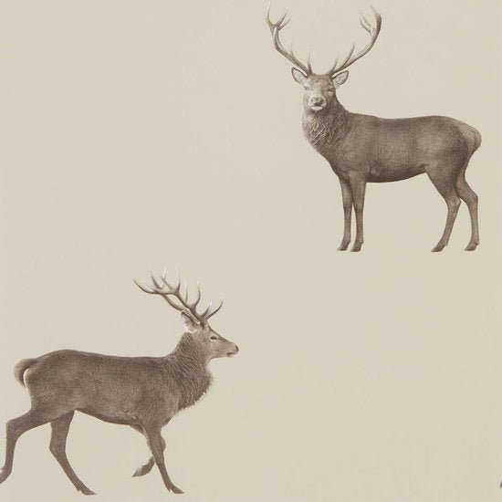 Sanderson Evesham Deer Behang 216618 - LAB COLOUR THE WORLD