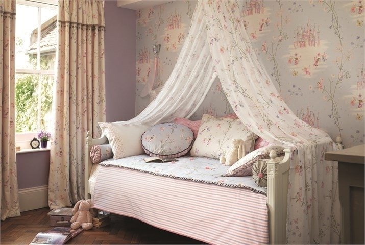 Sanderson Fairy Castle Behang DLIT214047 - LAB COLOUR THE WORLD