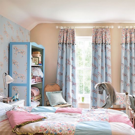 Sanderson Pretty Ponies Behang DLIT214034 - LAB COLOUR THE WORLD