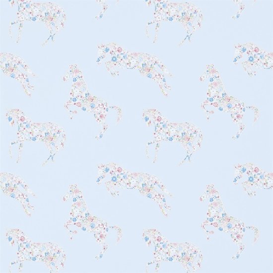 Sanderson Pretty Ponies Behang DLIT214035 - LAB COLOUR THE WORLD