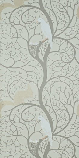 Sanderson Squirrel & Dove Behang DVIWSQ101 - LAB COLOUR THE WORLD