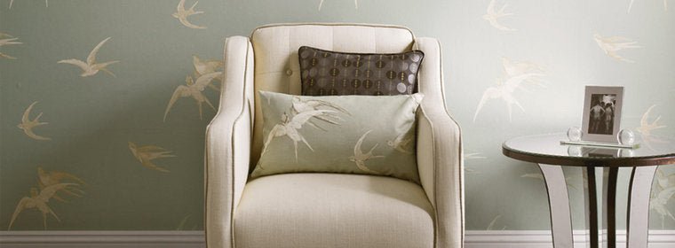 Sanderson Swallows Behang DVIWSW101 - LAB COLOUR THE WORLD
