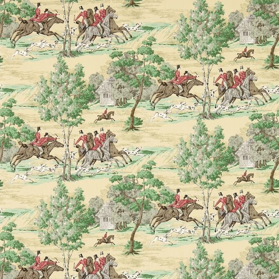 Sanderson Tally Ho Behang 214598 - LAB COLOUR THE WORLD