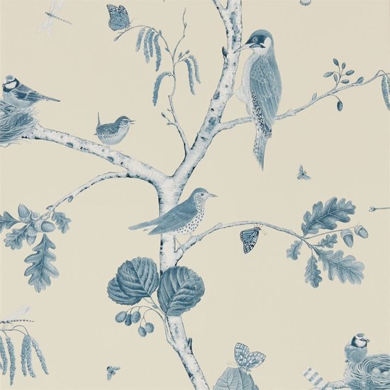 Sanderson Woodland Chorus Behang 215705 - LAB COLOUR THE WORLD
