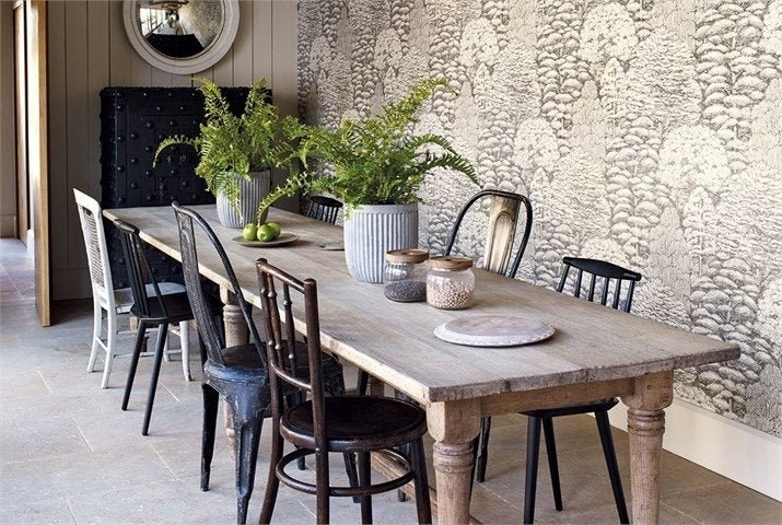 Sanderson Woodland Toile Behang 215717 - LAB COLOUR THE WORLD
