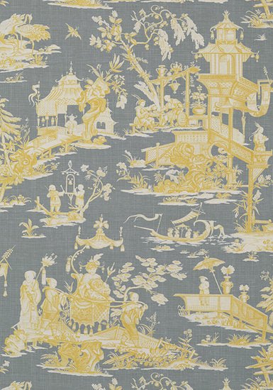 Thibaut Cheng Toile Behang T75470 - LAB COLOUR THE WORLD