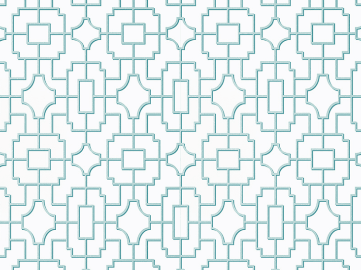 Thibaut Fretwork Behang T20867 - LAB COLOUR THE WORLD