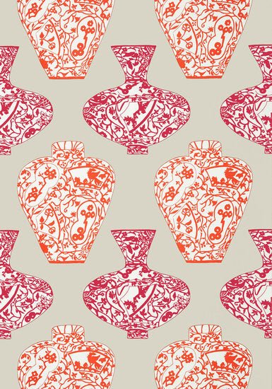 Thibaut Imari Vase Behang T13123 - LAB COLOUR THE WORLD