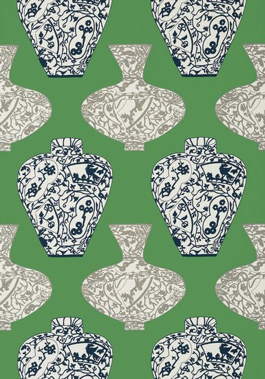 Thibaut Imari Vase Behang T13125 - LAB COLOUR THE WORLD