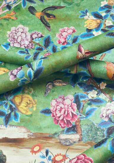 Thibaut Jardin Bloom Mural Behang TM13667 - LAB COLOUR THE WORLD
