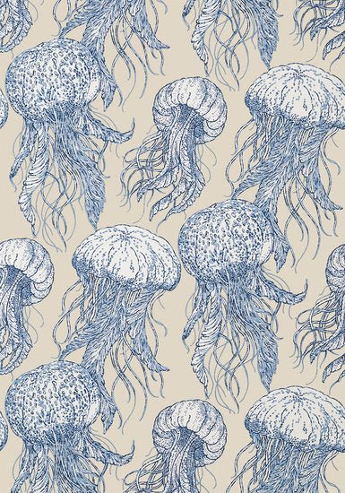 Thibaut Jellyfish Behang S13168 - LAB COLOUR THE WORLD