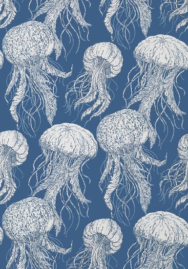 Thibaut Jellyfish Behang S13171 - LAB COLOUR THE WORLD