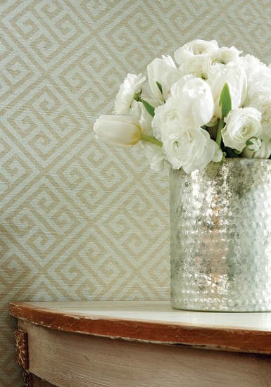 Thibaut Maze Grasscloth Behang T41199 - LAB COLOUR THE WORLD