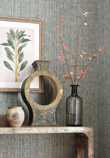 Thibaut Regatta Raffia Behang T41187 - LAB COLOUR THE WORLD