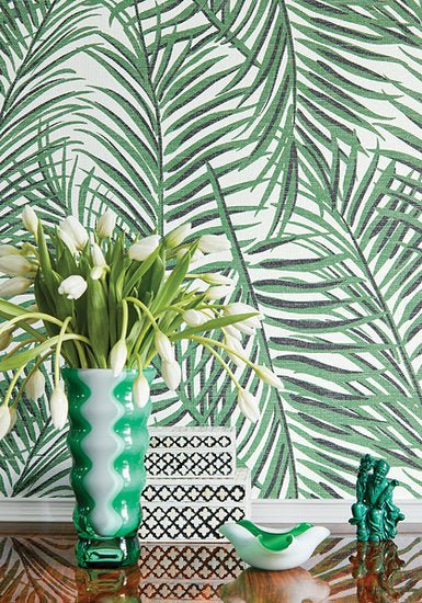 Thibaut West Palm Behang S13119 - LAB COLOUR THE WORLD