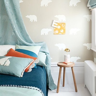 Villa Nova Arctic Bear Behang W583/01 - LAB COLOUR THE WORLD
