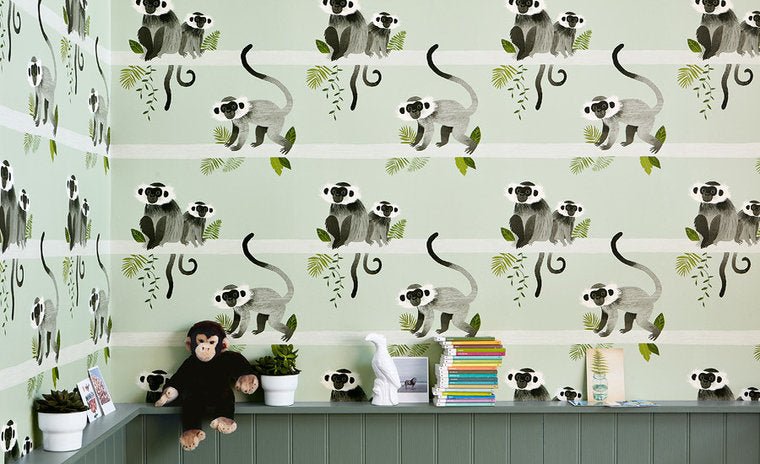 Villa Nova Monkey Bars Behang W567/01 - LAB COLOUR THE WORLD