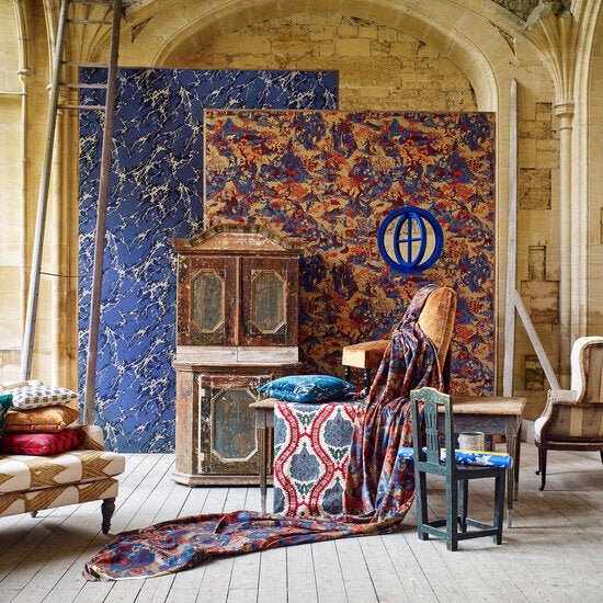Zoffany French Marble Behang 313025 - LAB COLOUR THE WORLD