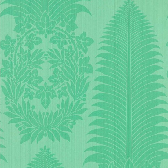 Zoffany Marsden's Palm Damask Behang 313024 - LAB COLOUR THE WORLD