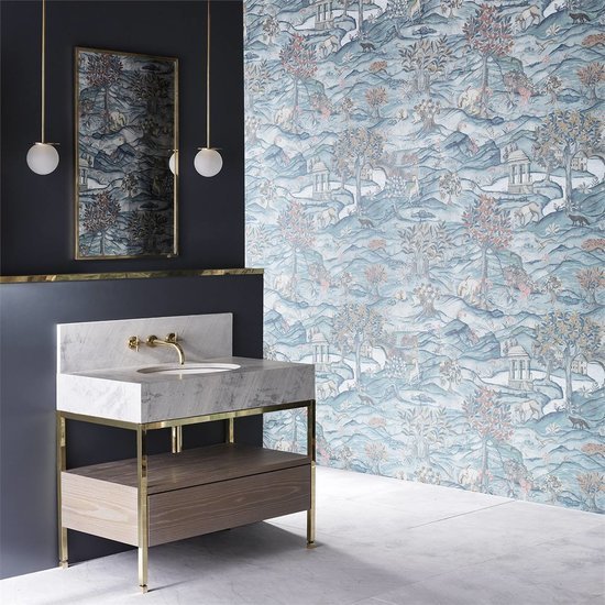 Zoffany Stand Wood Behang 312855 - LAB COLOUR THE WORLD