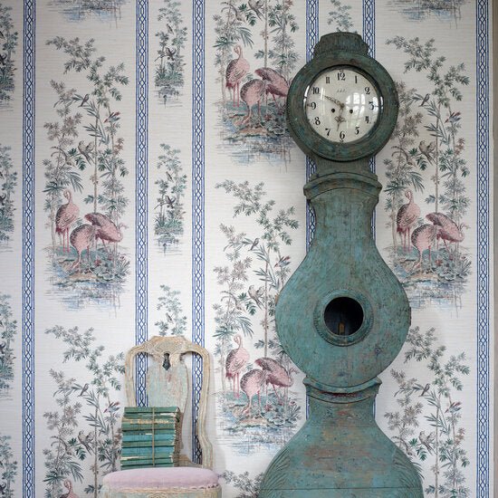 Zoffany Storks & Thrushes Behang 313032 - LAB COLOUR THE WORLD